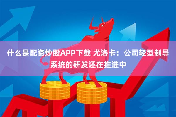 什么是配资炒股APP下载 尤洛卡：公司轻型制导系统的研发还在推进中